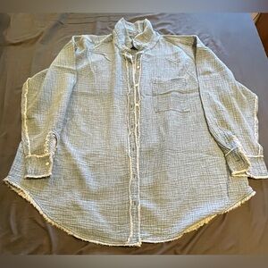 Aerie Pool to Party Cover Up Shirt